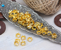 оправа квадрат 8х8 мм "золото", оправы квадрат (square)