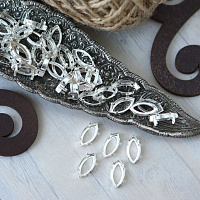 Оправа Наветт 10х5 мм "Серебро"