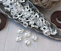 оправа лимон 14x10 мм "серебро", оправы лимон (lemon)