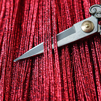 Сутаж-металлик 3 мм "Красный"