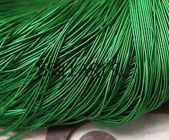 канитель мягкая 1 мм "зеленый", канитель мягкая