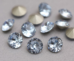 шатон ss29 (6,15-6,35 мм) "светлый сапфир" премиум, шатон (chaton)