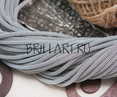 канитель витая 3 мм "серебро" (20 см), канитель фигурная