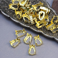 Оправа Слим Триллиант 14х9 мм "Золото"