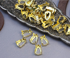 оправа слим триллиант 14х9 мм "золото", оправы слим триллиант (slim trilliant)