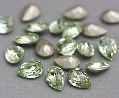 капля 14x10 мм "хризолит" премиум, капля (drop)