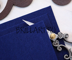 фетр жесткий 10х15 см "монтана", фетр жесткий