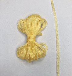 фактурная сетка 0,5 см х 3 м "светлое золото" , фактурные ленты, синель