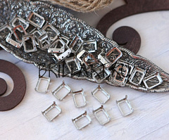 оправа октагон 14х10 мм "никель", оправы октагон (octagon)