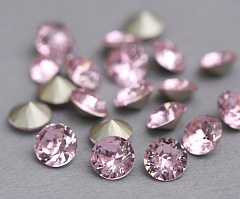 шатон ss29 (6,15-6,35 мм) "роза" премиум, шатон (chaton)