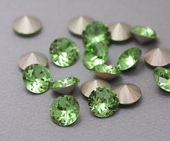 шатон ss39 (8,15-8,40 мм) "перидот" премиум, шатон (chaton)