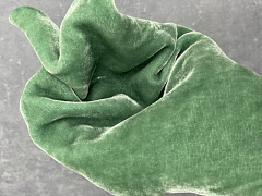 шелковый бархат 18х20 см "мята", шелковый бархат