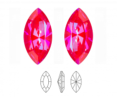 4228 наветт 10х5 мм "royal red" delite, шатоны, наветты