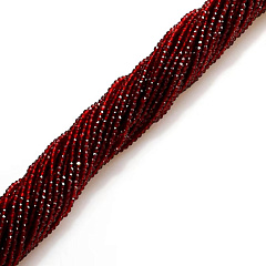 шпинель 2 мм "бордо", шпинель