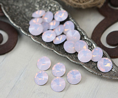 риволи  14 мм "розовый опал" премиум, риволи (rivoli)