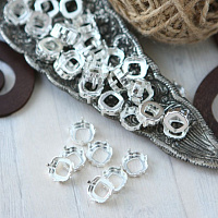 Оправа Cushion 12 мм "Серебро"