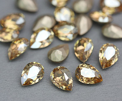 капля 10x7 мм "золотая тень" премиум, капля (drop)