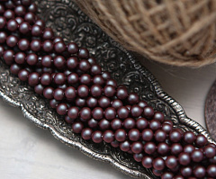 жемчуг #5810 3 мм "iridescent red" (#947), жемчуг круглый #5810