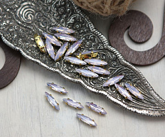 сфинкс 15х4 мм "розовый опал/золото" премиум, сфинкс (sphinx)