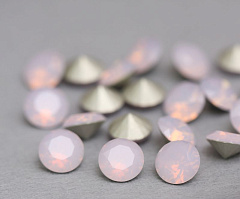 шатон ss39 (8,15-8,40 мм) "розовый опал" премиум, шатон (chaton)