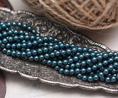 жемчуг #5810 3 мм "iridescent tahitian look" (#2004), жемчуг круглый #5810