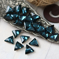 Дельта 15х16 мм "Джинсовый Синий" Премиум