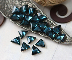 дельта 15х16 мм "джинсовый синий" премиум, дельта (delta)