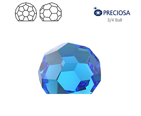 Бусины-кабашоны 3/4 мяч