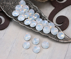 риволи  14 мм "белый опал" премиум, риволи (rivoli)