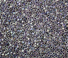 toho treasures цилиндрический 11/0 (#0788) "темно-фиолетовый/радужный", цилиндр (treasures)