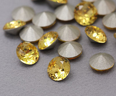 шатон ss29 (6,15-6,35 мм) "лайт топаз" премиум, шатон (chaton)