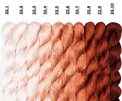 шелковая нить 22.9 (~20 м), шелковые нитки