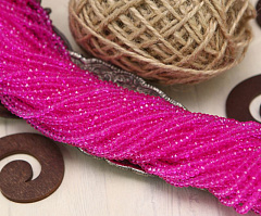 рондели 3х2,5 мм "фуксия", рондели