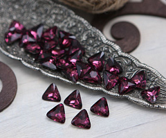 треугольник 12 мм "аметист" премиум, треугольник (triangle)