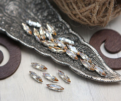 сфинкс 15х4 мм "золотая тень/серебро" премиум, сфинкс (sphinx)