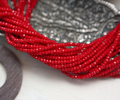 рондели 1х2 мм "рябина", рондели