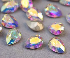 капля 14x10 мм "кристалл ab" премиум, капля (drop)