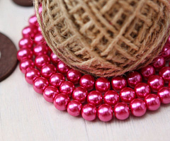 жемчуг 10 мм "малина", жемчуг