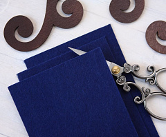 фетр мягкий 10х15 см "монтана", фетр мягкий