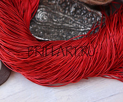 канитель мягкая 1 мм "красный", канитель мягкая