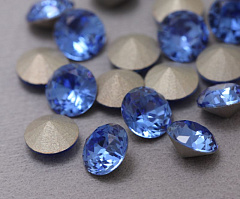 шатон ss39 (8,15-8,40 мм) "сапфир" премиум, шатон (chaton)