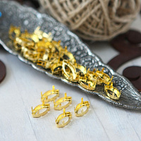 Оправа Наветт 8х4 мм "Золото"