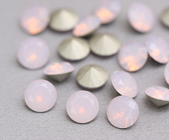 шатон ss29 (6,15-6,35 мм) "розовый опал" премиум, шатон (chaton)