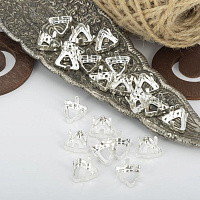 Оправа Треугольник 12 мм "Серебро"