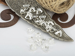 оправа треугольник 12 мм "серебро", оправы треугольник (triangle)