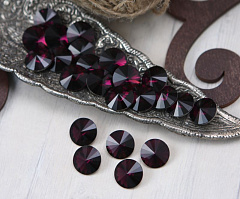 риволи  14 мм "аметист" премиум, риволи (rivoli)