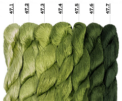 шелковая нить 47.4 (~20 м), шелковые нитки