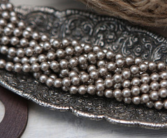 жемчуг #5810 3 мм "platinum" (#459), жемчуг круглый #5810