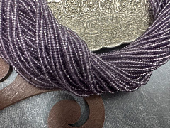 рондели 1х2 мм "фиолет", рондели