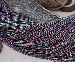 канитель упругая 1,7 мм mix "радуга", канитель упругая